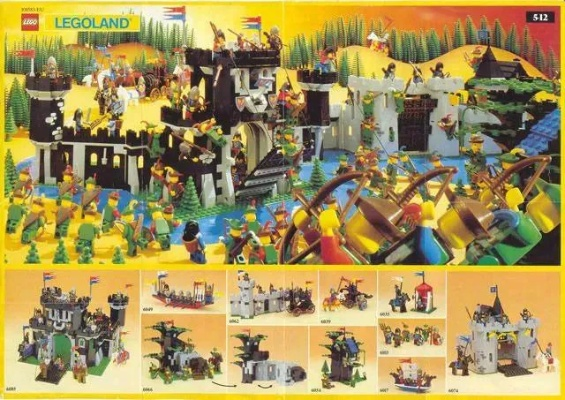 (乐高城堡骑兵)探秘城堡奇兵：乐高积木打造的神奇世界，细节精致惟妙惟肖