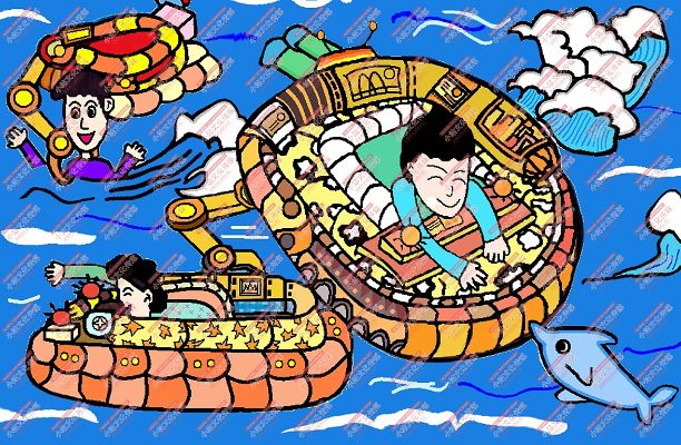 (电脑绘画作品 优秀作品)超美电脑绘画作品图片欣赏：创意无限，细节精致，惊艳全场！