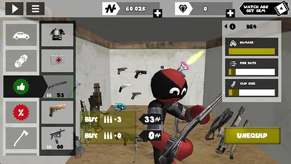 火柴人枪战精英MOD菜单版：海量武器装备，自定义战术策略，战斗乐趣倍增