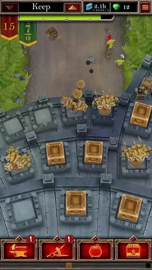 (守护城堡的游戏叫什么)守护城堡：高耸的塔防上挥舞着致命的弓箭